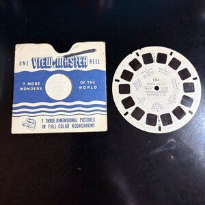 Vintage View-Master Reel 284 Death Valley National Monument Kodachrome 3D Images